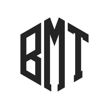 BMT Logo Tasarımı. Altıgen şekil kullanan ilk Harf BMT Monogram Logosu