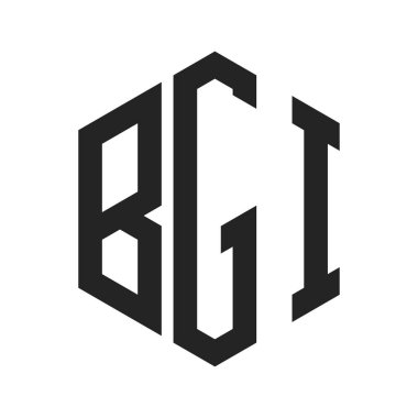 BGI Logo Tasarımı. Altıgen şekil kullanan ilk Harf BGI Monogram Logosu