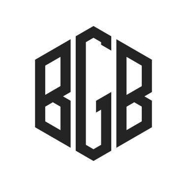 BGB Logo Tasarımı. Altıgen şekil kullanan ilk Harf BGB Monogram Logosu