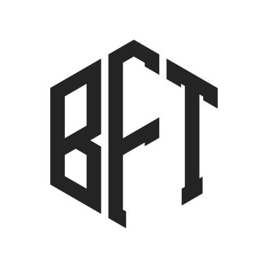 BFT Logo Tasarımı. Altıgen şekil kullanan ilk Harf BFT Monogram Logosu