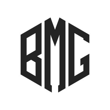 BMG Logo Tasarımı. Altıgen şekil kullanan ilk Harf BMG Monogram Logosu