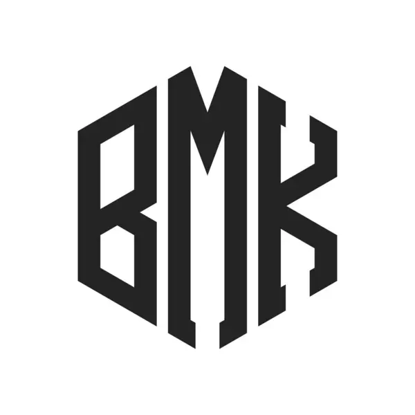 BMK Logo Tasarımı. Altıgen şekil kullanan ilk Harf BMK Monogram Logosu
