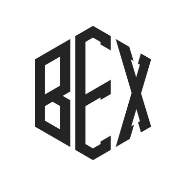 BEX Logo Tasarımı. Altıgen şekil kullanan ilk Harf BEX Monogram Logosu