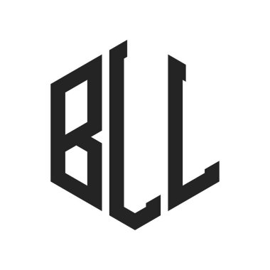BLL Logo Tasarımı. Altıgen şekil kullanan ilk Harf BLL Monogram Logosu