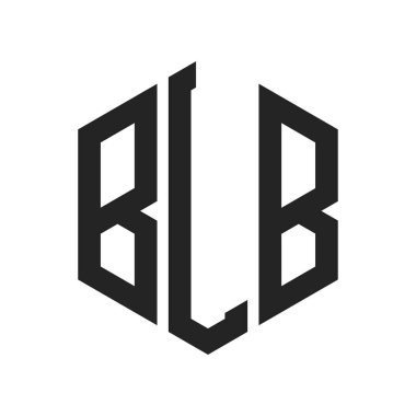 BLB Logo Tasarımı. Altıgen şekil kullanan ilk Harf BLB Monogram Logosu