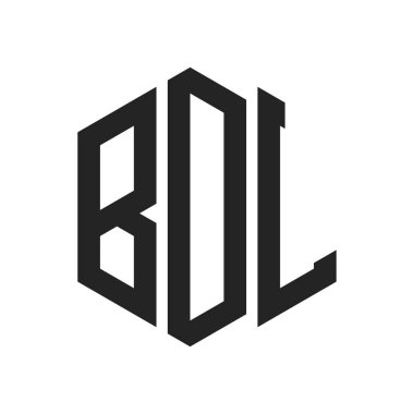 BDL Logo Tasarımı. Altıgen şekil kullanan ilk Harf BDL Monogram Logosu