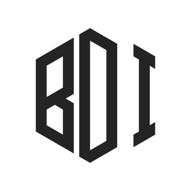 BDI Logo Tasarımı. Altıgen şekil kullanan ilk Harf BDI Monogram Logosu