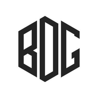 BDG Logo Tasarımı. Altıgen şekil kullanan ilk Harf BDG Monogram Logosu