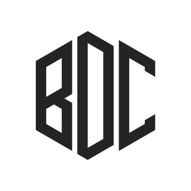 BDC Logo Tasarımı. Altıgen şekil kullanan ilk Harf BDC Monogram Logosu