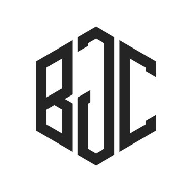 BJC Logo Tasarımı. Altıgen şekil kullanan ilk Harf BJC Monogram Logosu