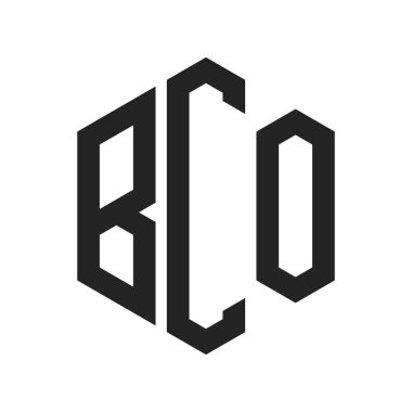 BCO Logo Tasarımı. Altıgen şekil kullanan ilk Harf BCO Monogram Logosu