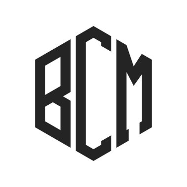 BCM Logo Tasarımı. Altıgen şekil kullanan ilk Harf BCM Monogram Logosu