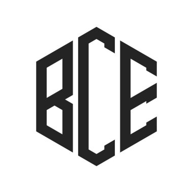 BCE Logo Tasarımı. Altıgen şekil kullanan ilk Harf BCE Monogram Logosu