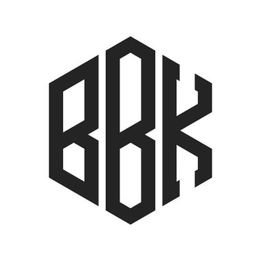 BBK Logo Tasarımı. Altıgen şekil kullanan ilk Harf BBK Monogram Logosu