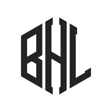 BHL Logo Tasarımı. Altıgen şekil kullanan ilk Harf BHL Monogram Logosu