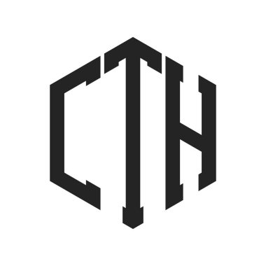 CTH Logo Tasarımı. Altıgen şekil kullanan ilk harf CTH Monogram logosu