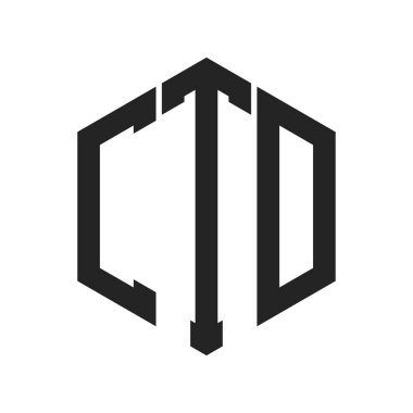 CTD Logo Tasarımı. Altıgen şekil kullanan ilk harf CTD Monogram logosu
