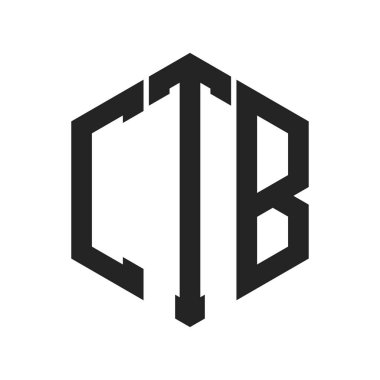 CTB Logo Tasarımı. Altıgen şekil kullanan ilk harf CTB Monogram Logosu