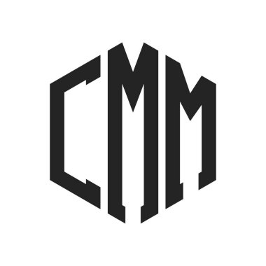 CMM Logo Tasarımı. Altıgen şekil kullanan ilk Harf CMM Monogram Logosu
