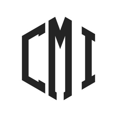 CMI Logo Tasarımı. Altıgen şekil kullanan ilk Harf CMI Monogram Logosu