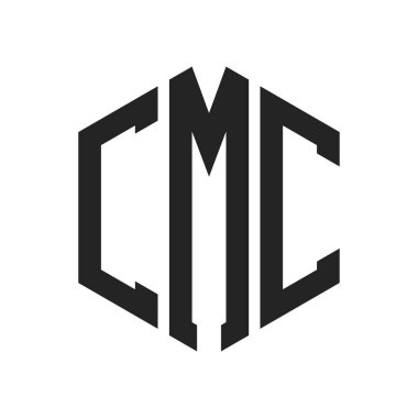 CMC Logo Tasarımı. Altıgen şekil kullanan ilk Harf CMC Monogram Logosu