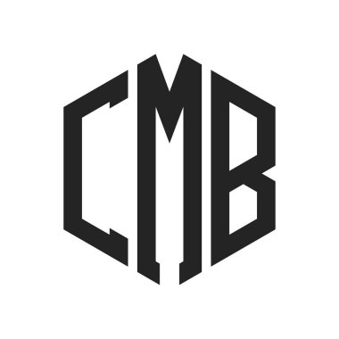 CMB Logo Tasarımı. Altıgen şekil kullanan ilk Harf CMB Monogram Logosu