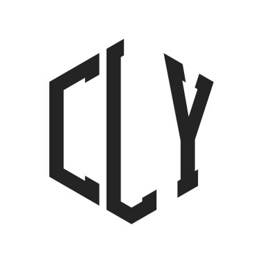 CLY Logo Tasarımı. Altıgen şekil kullanan ilk Harf CLY Monogram Logosu