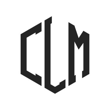 CLM Logo Tasarımı. Altıgen şekil kullanan ilk Harf CLM Monogram Logosu