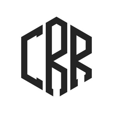 CRR Logo Tasarımı. Altıgen şekil kullanan ilk Harf CRR Monogram Logosu