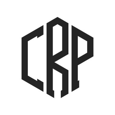 CRP Logo Tasarımı. Altıgen şekil kullanan ilk Harf CRP Monogram Logosu