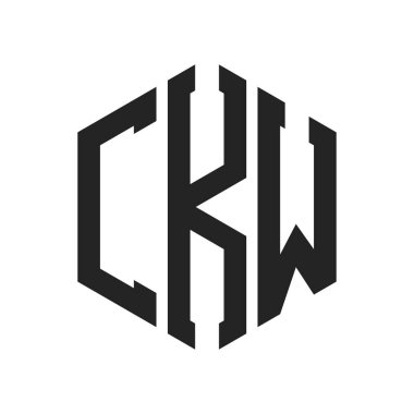 CKW Logo Tasarımı. Altıgen şekil kullanan ilk Harf CKW Monogram Logosu