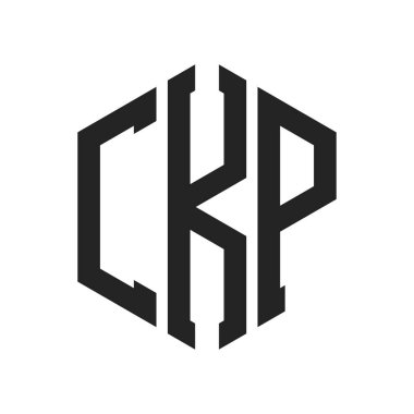 CKP Logo Tasarımı. Altıgen şekil kullanan ilk Harf CKP Monogram Logosu