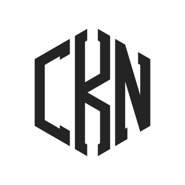 CKN Logo Tasarımı. Altıgen şekil kullanan ilk Harf CKN Monogram Logosu
