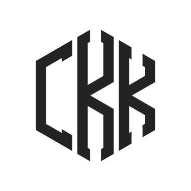 CKK Logo Tasarımı. Altıgen şekil kullanan ilk Harf CKK Monogram Logosu