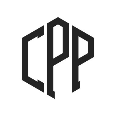 CPP Logo Tasarımı. Altıgen şekil kullanan ilk Harf CPP Monogram Logosu