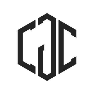 CJC Logo Tasarımı. Altıgen şekil kullanan ilk Harf CJC Monogram Logosu