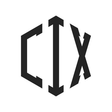 CIX Logo Tasarımı. Altıgen şekil kullanan ilk Harf CIX Monogram Logosu