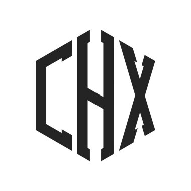 CHX Logo Tasarımı. Altıgen şekil kullanan ilk Harf CHX Monogram Logosu