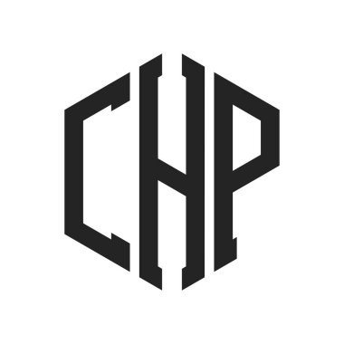 CHP Logo Tasarımı. Altıgen şekilli ilk Harf CHP Monogram Logosu