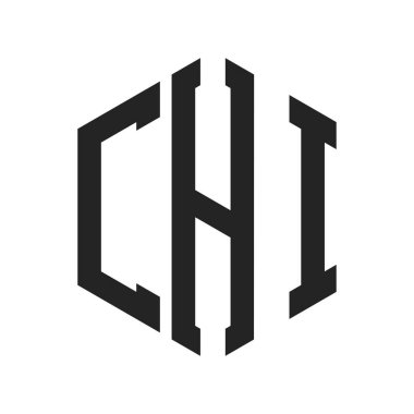 CHI Logo Tasarımı. Altıgen şekil kullanan ilk Harf CHI Monogram Logosu