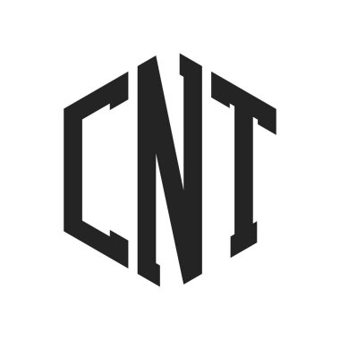 CNT Logo Tasarımı. Altıgen şekilli ilk harf CNT Monogram logosu