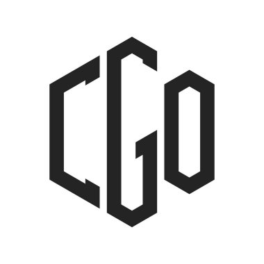 CGO Logo Tasarımı. Altıgen şekil kullanan ilk Harf CGO Monogram Logosu