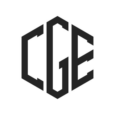 CGE Logo Tasarımı. Altıgen şekil kullanan ilk Harf CGE Monogram Logosu