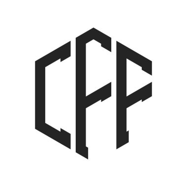 CFF Logo Tasarımı. Altıgen şekil kullanan ilk Harf CFF Monogram Logosu