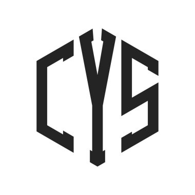 CYS Logo Tasarımı. Altıgen şekil kullanan ilk Harf CYS Monogram Logosu