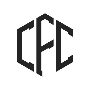 CFC Logo Tasarımı. Altıgen şekil kullanan ilk Harf CFC Monogram Logosu