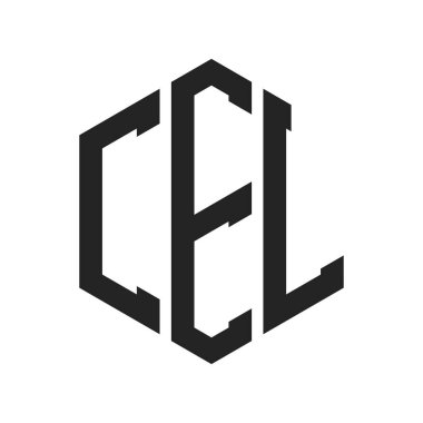 CEL Logo Tasarımı. Altıgen şekil kullanan ilk Harf CEL Monogram Logosu