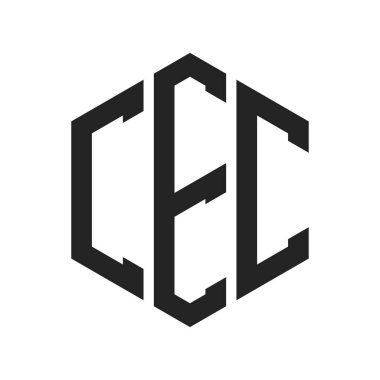 MSK Logo Tasarımı. Altıgen şekilli ilk Mektup MSK Monogram Logosu