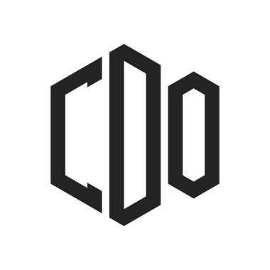 TBY Logo Tasarımı. Altıgen şekil kullanan İlk Harf CDO Monogram Logosu