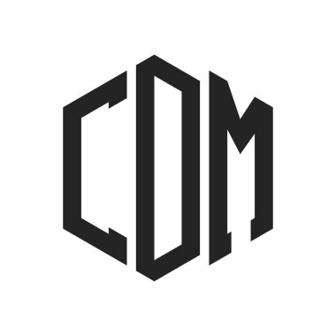 CDM Logo Tasarımı. Altıgen şekil kullanan ilk Harf CDM Monogram Logosu